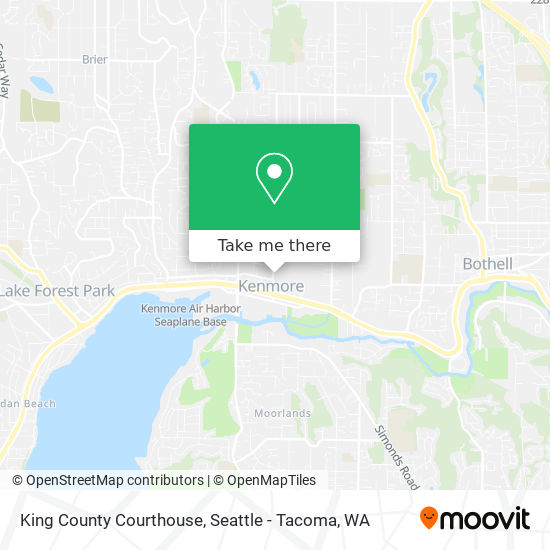 Mapa de King County Courthouse