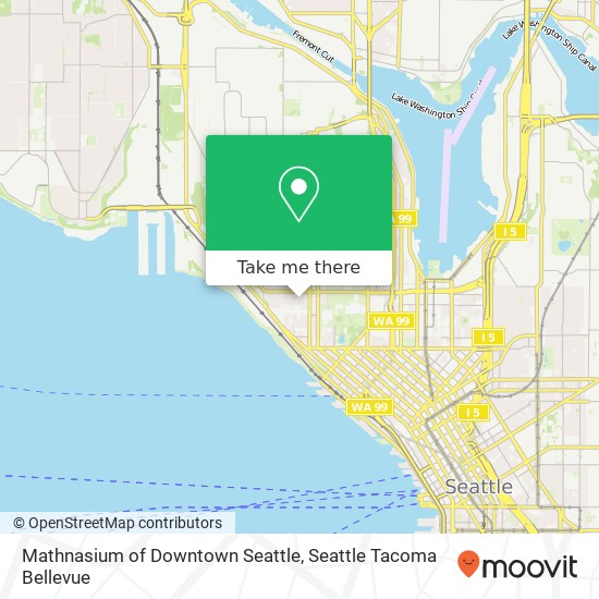 Mapa de Mathnasium of Downtown Seattle, 513 1st Ave W