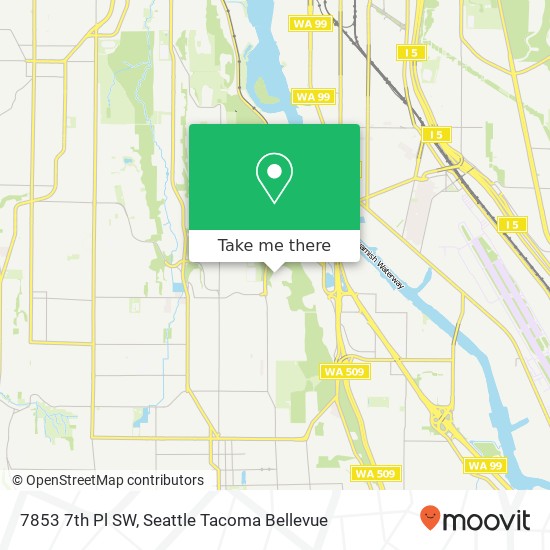 7853 7th Pl SW, Seattle, WA 98106 map