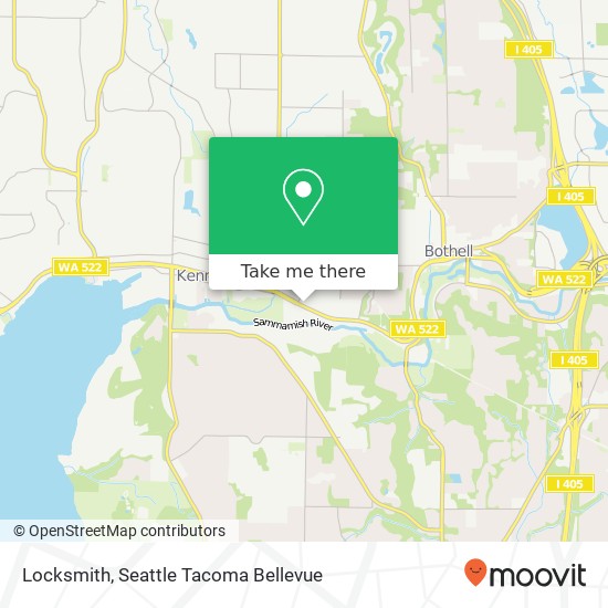 Locksmith, 17512 83rd Pl NE map