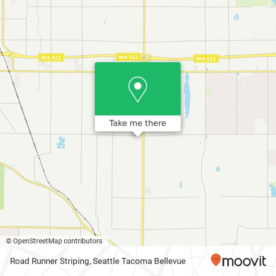 Road Runner Striping, 5206 128th St E map