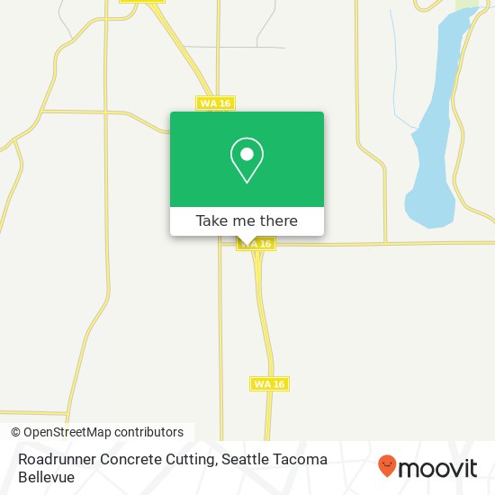 Mapa de Roadrunner Concrete Cutting