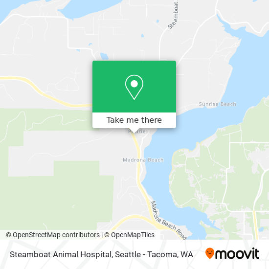 Mapa de Steamboat Animal Hospital