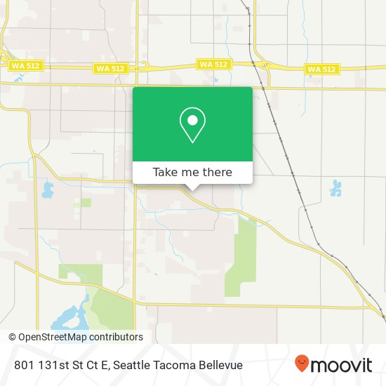 801 131st St Ct E, Tacoma, WA 98445 map