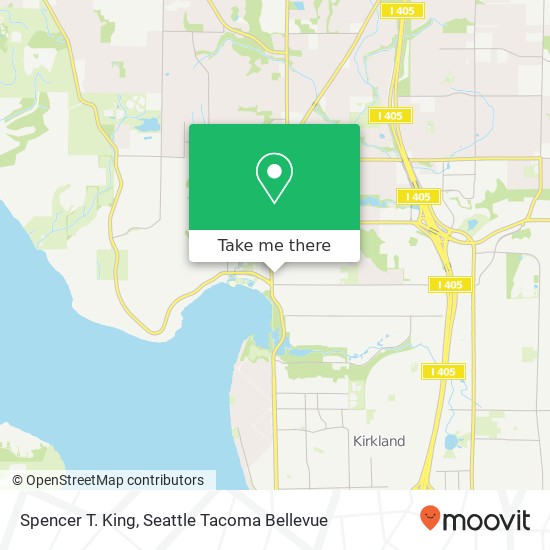 Mapa de Spencer T. King, 11636 98th Ave NE