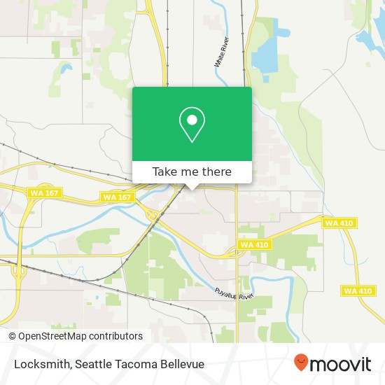 Mapa de Locksmith, 907 Alder Ave