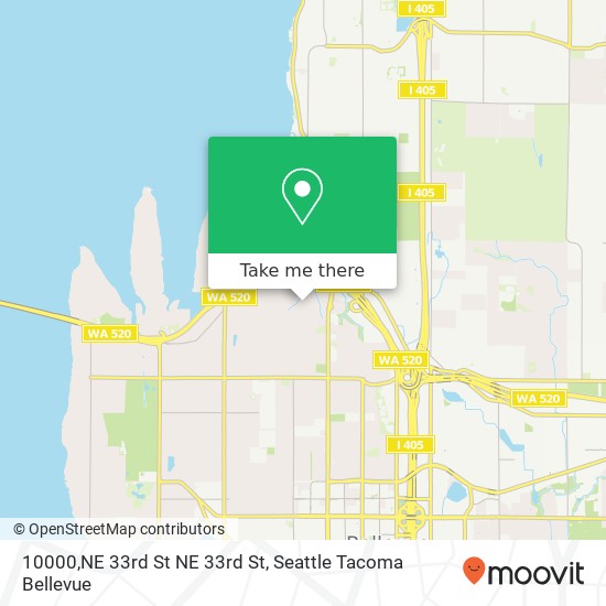 10000,NE 33rd St NE 33rd St, Bellevue, WA 98004 map