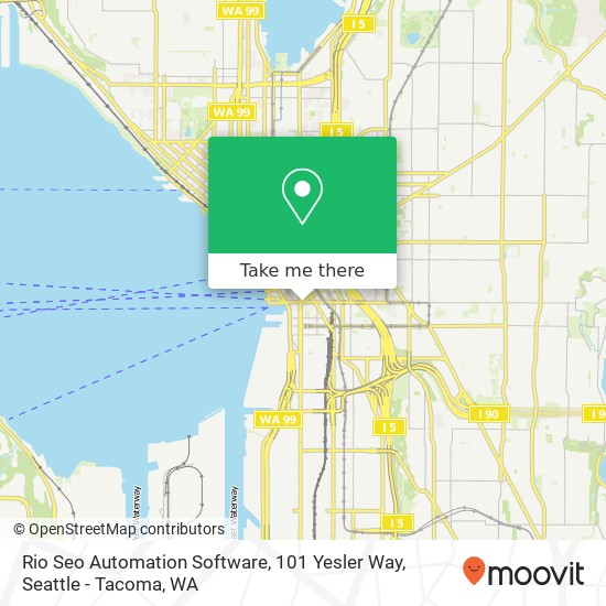 Rio Seo Automation Software, 101 Yesler Way map