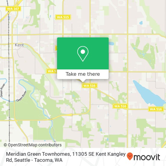 Meridian Green Townhomes, 11305 SE Kent Kangley Rd map