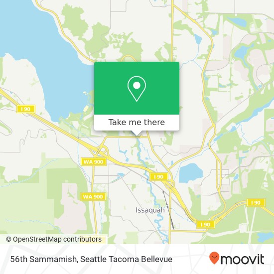 56th Sammamish, Issaquah, WA 98027 map