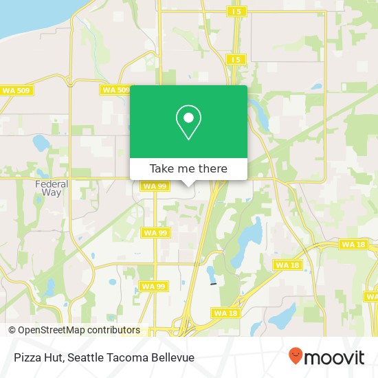 Mapa de Pizza Hut, 2201 S Commons