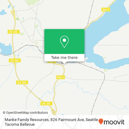 Mapa de Manke Family Resources, 826 Fairmount Ave