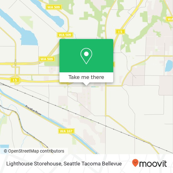 Mapa de Lighthouse Storehouse, 6202 20th St E