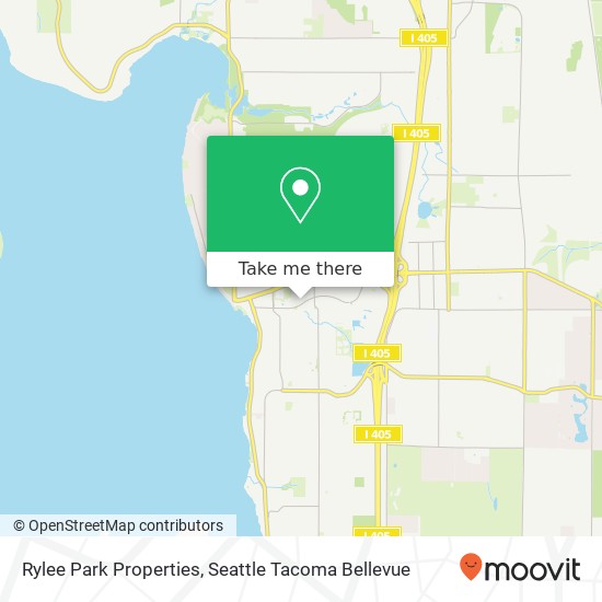 Mapa de Rylee Park Properties, 520 Kirkland Way