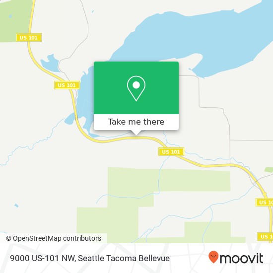 Mapa de 9000 US-101 NW, Olympia, WA 98502