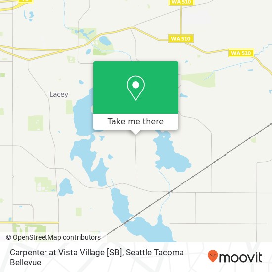 Carpenter at Vista Village [SB] map