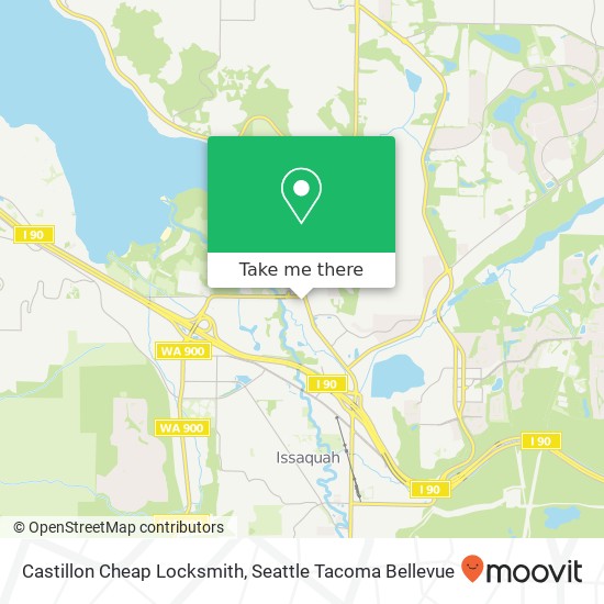 Castillon Cheap Locksmith, 22141 SE 56th St map