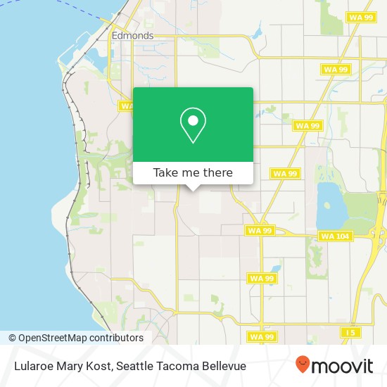 Mapa de Lularoe Mary Kost, 9631 236th Pl SW