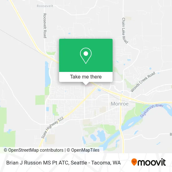 Mapa de Brian J Russon MS Pt ATC