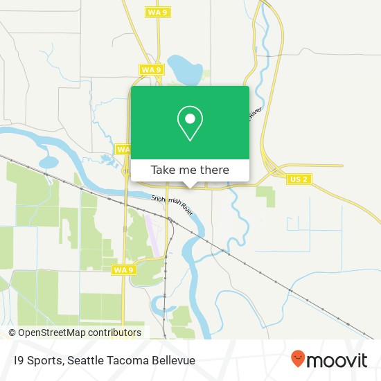 I9 Sports, Union Ave map