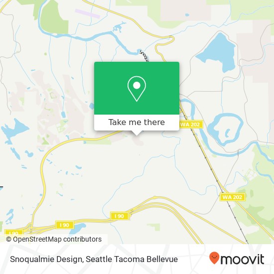 Snoqualmie Design, Melrose Ln SE map