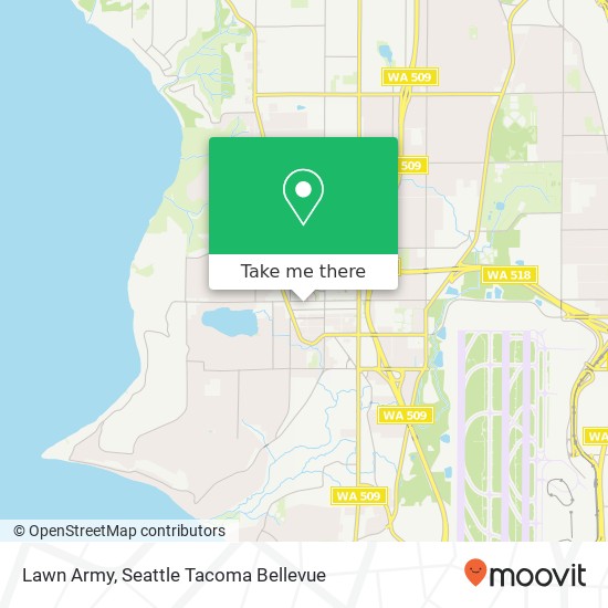 Lawn Army, 611 SW 152nd St map