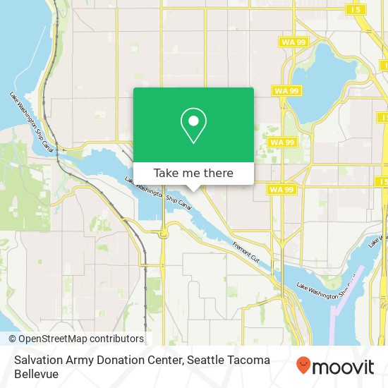Mapa de Salvation Army Donation Center, 915 NW 45th St