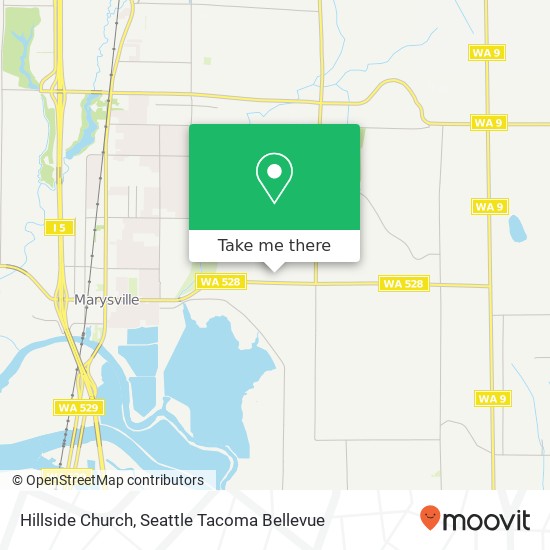 Mapa de Hillside Church, 6505 60th Dr NE