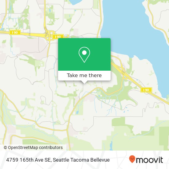 4759 165th Ave SE, Bellevue, WA 98006 map