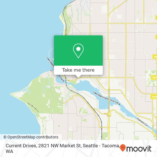 Current Drives, 2821 NW Market St map