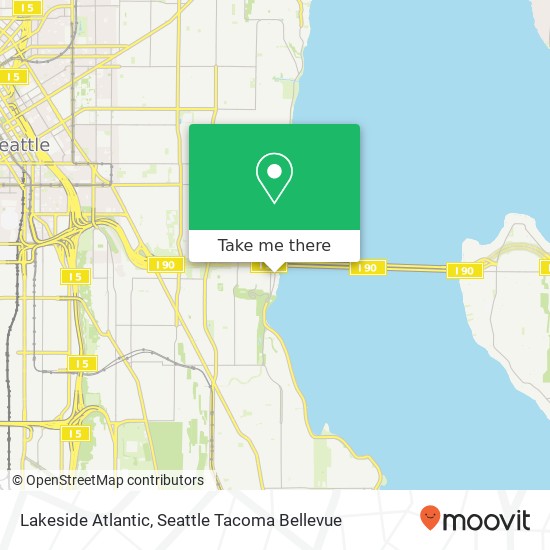 Lakeside Atlantic, Seattle, WA 98144 map