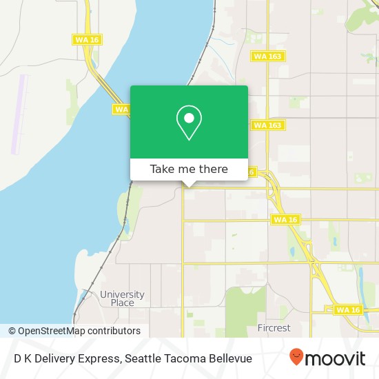 D K Delivery Express, 7320 6th Ave map