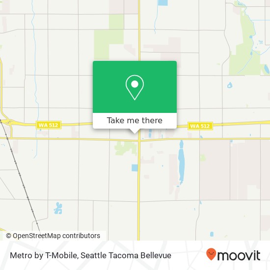 Mapa de Metro by T-Mobile, 11012 Canyon Rd E