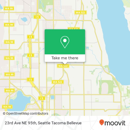 23rd Ave NE 95th, Seattle, WA 98115 map