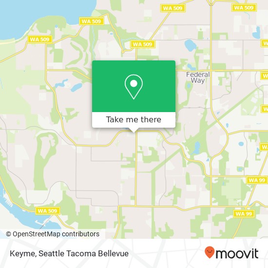 Keyme, 2109 SW 336th St map