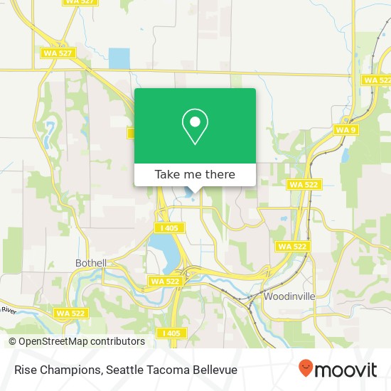 Rise Champions, Bothell, WA 98011 map