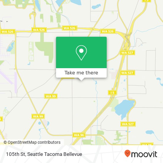 105th St, Everett, WA 98204 map