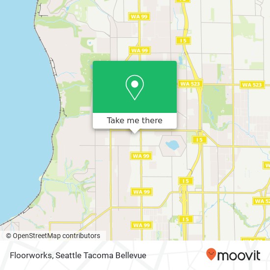 Floorworks, 932 N 127th St map