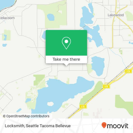 Locksmith, 8800 121st St SW map