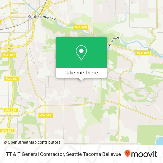 TT & T General Contractor, 16516 124th Ave SE map