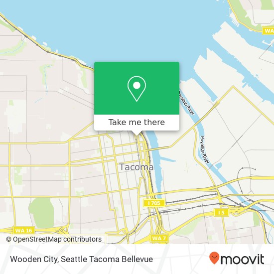 Wooden City, 714 Pacific Ave map