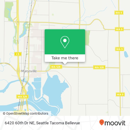 6420 60th Dr NE, Marysville, WA 98270 map