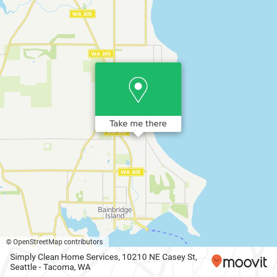 Simply Clean Home Services, 10210 NE Casey St map