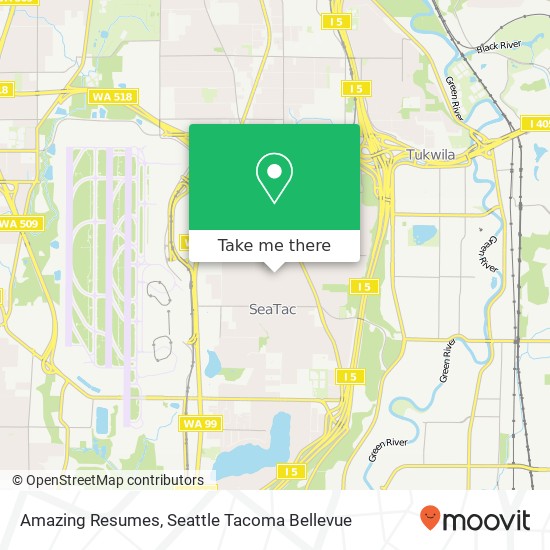 Mapa de Amazing Resumes, 40th Ave S