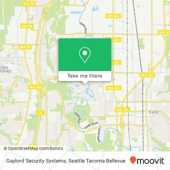 Gaylord Security Systems, S 233rd St map