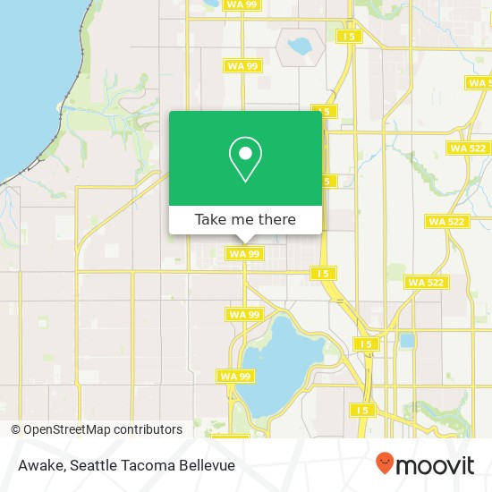 Mapa de Awake, 8914 Aurora Ave N