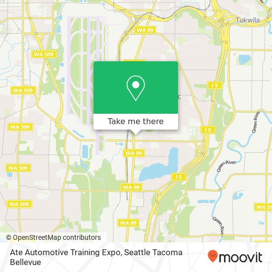 Ate Automotive Training Expo map