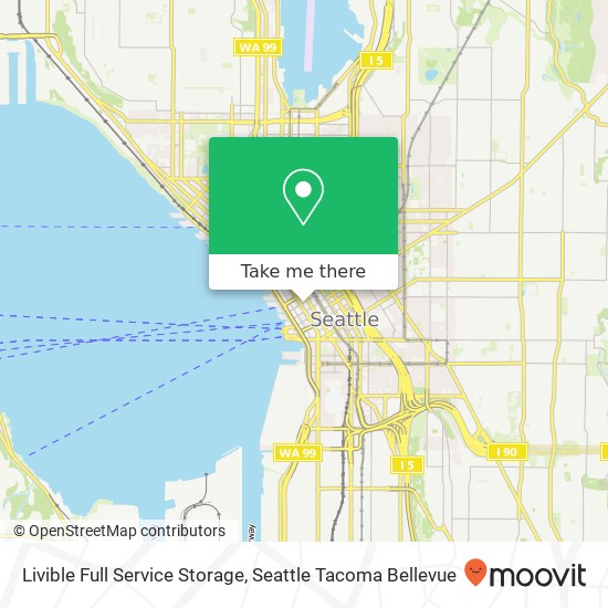 Mapa de Livible Full Service Storage, 107 Spring St