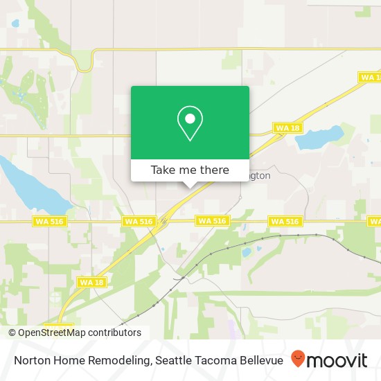 Norton Home Remodeling map