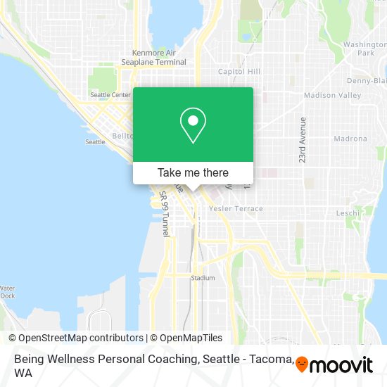 Being Wellness Personal Coaching map